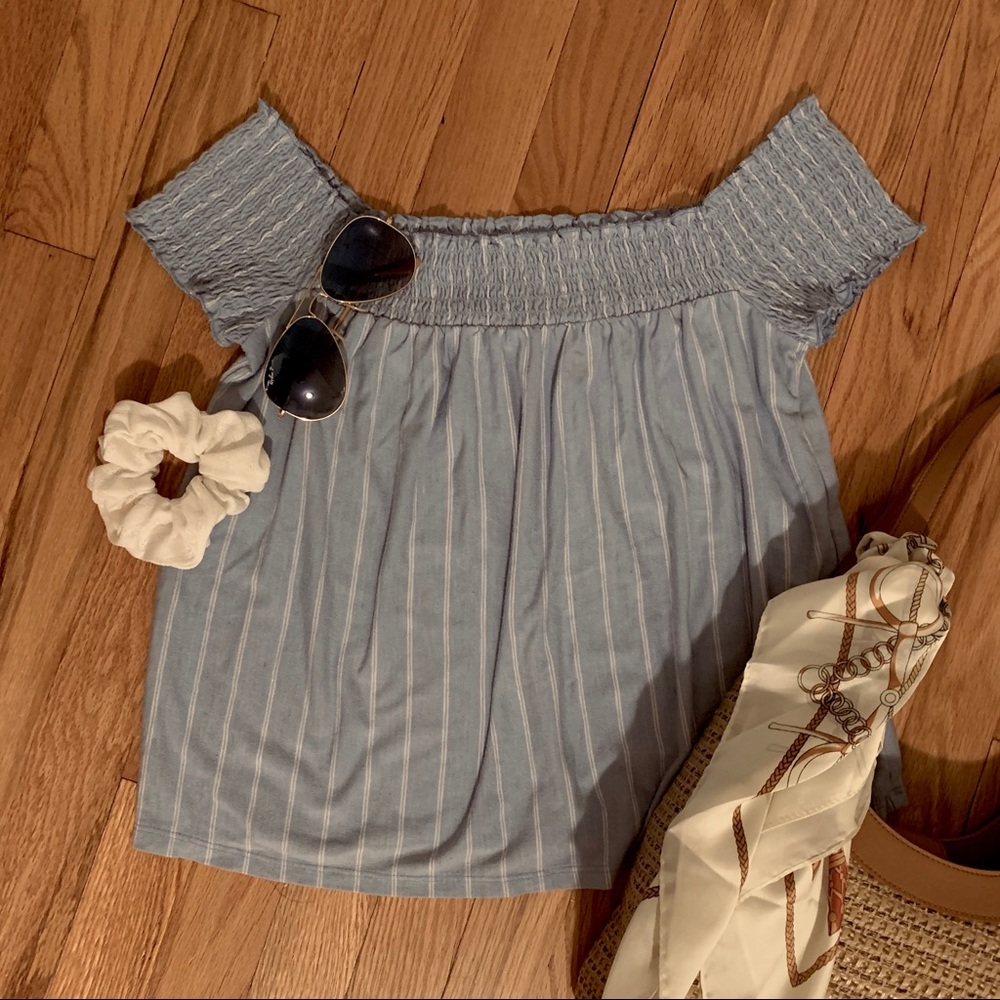 Off the shoulder shirt